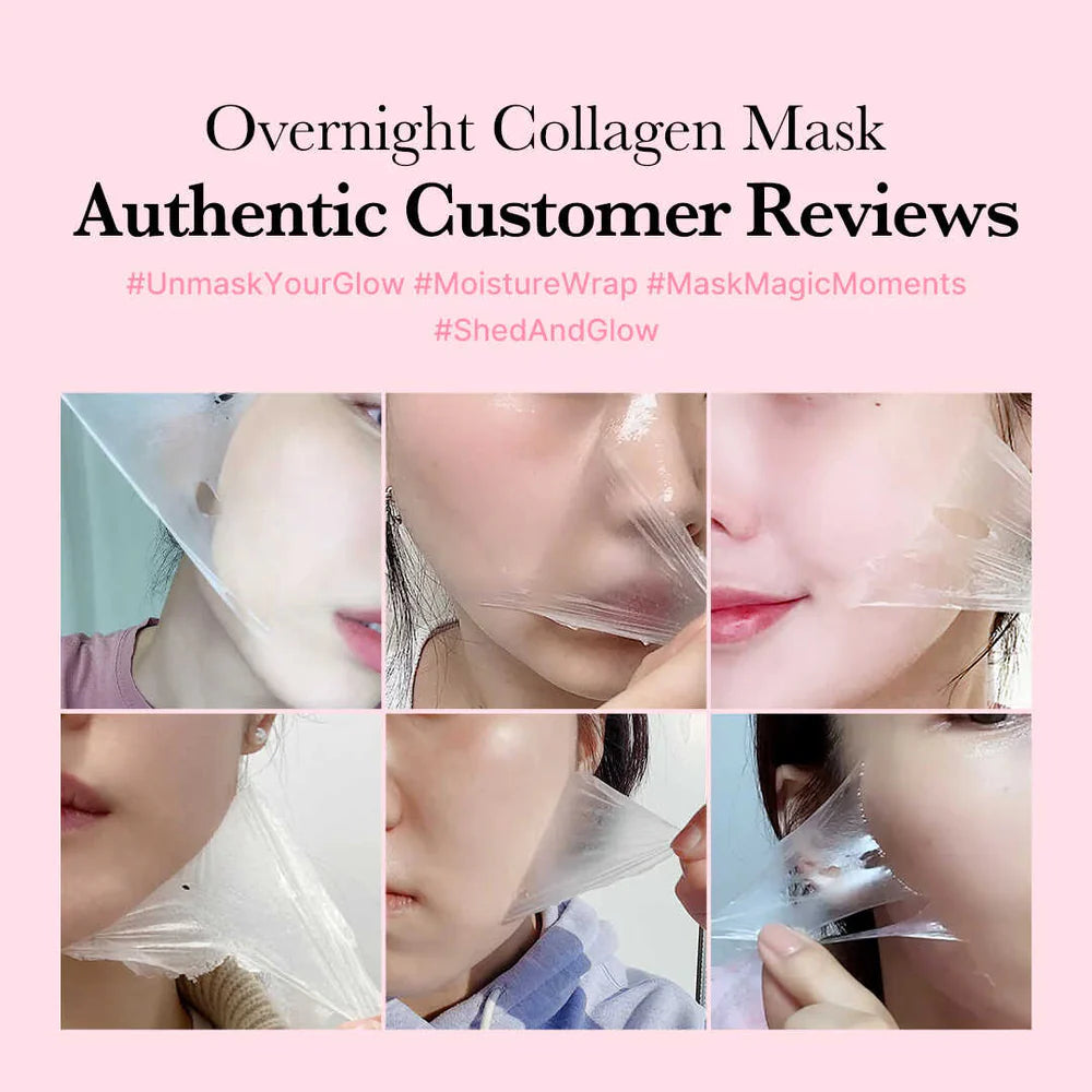 Glowskin Korean Collagen night wrapping mask