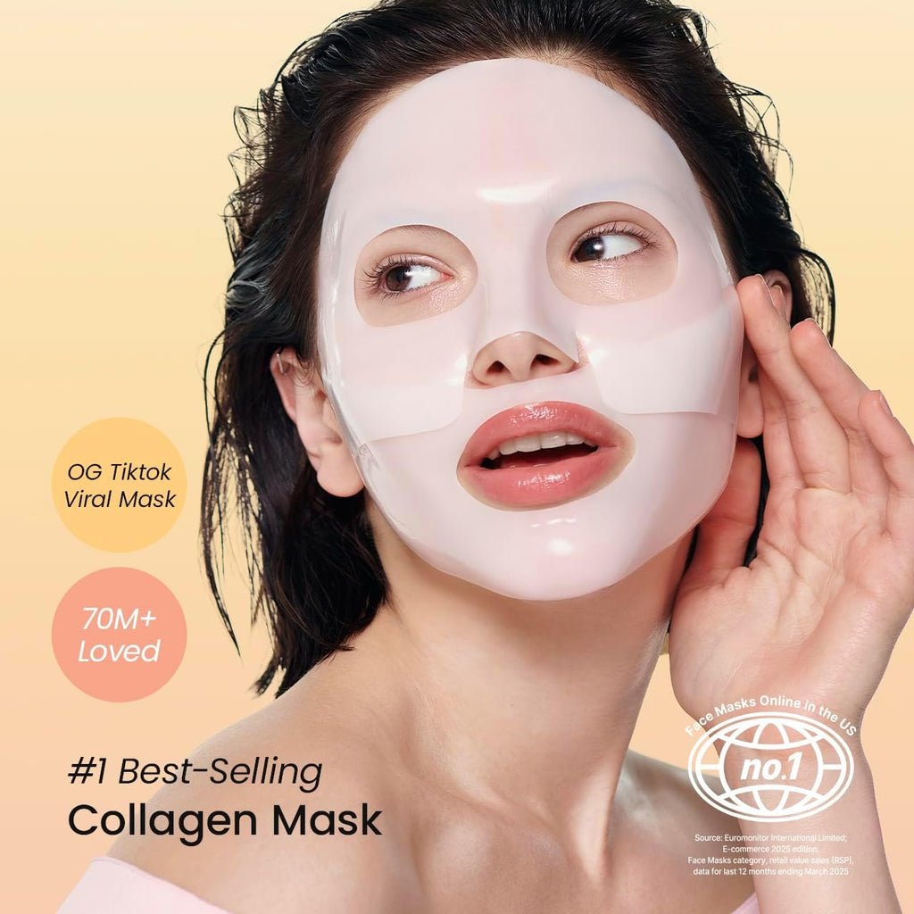 Glowskin Korean Bio Collagen Real Deep Glass Skin Hydrating Face Mask™