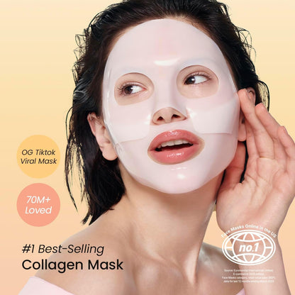 Glowskin Korean Bio Collagen Real Deep Glass Skin Hydrating Face Mask™
