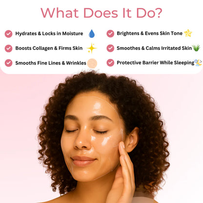 Glowskin Korean Bio Collagen Real Deep Glass Skin Hydrating Face Mask™