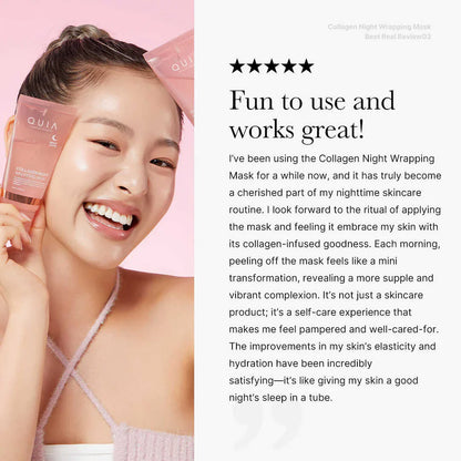 Glowskin Korean Collagen night wrapping mask