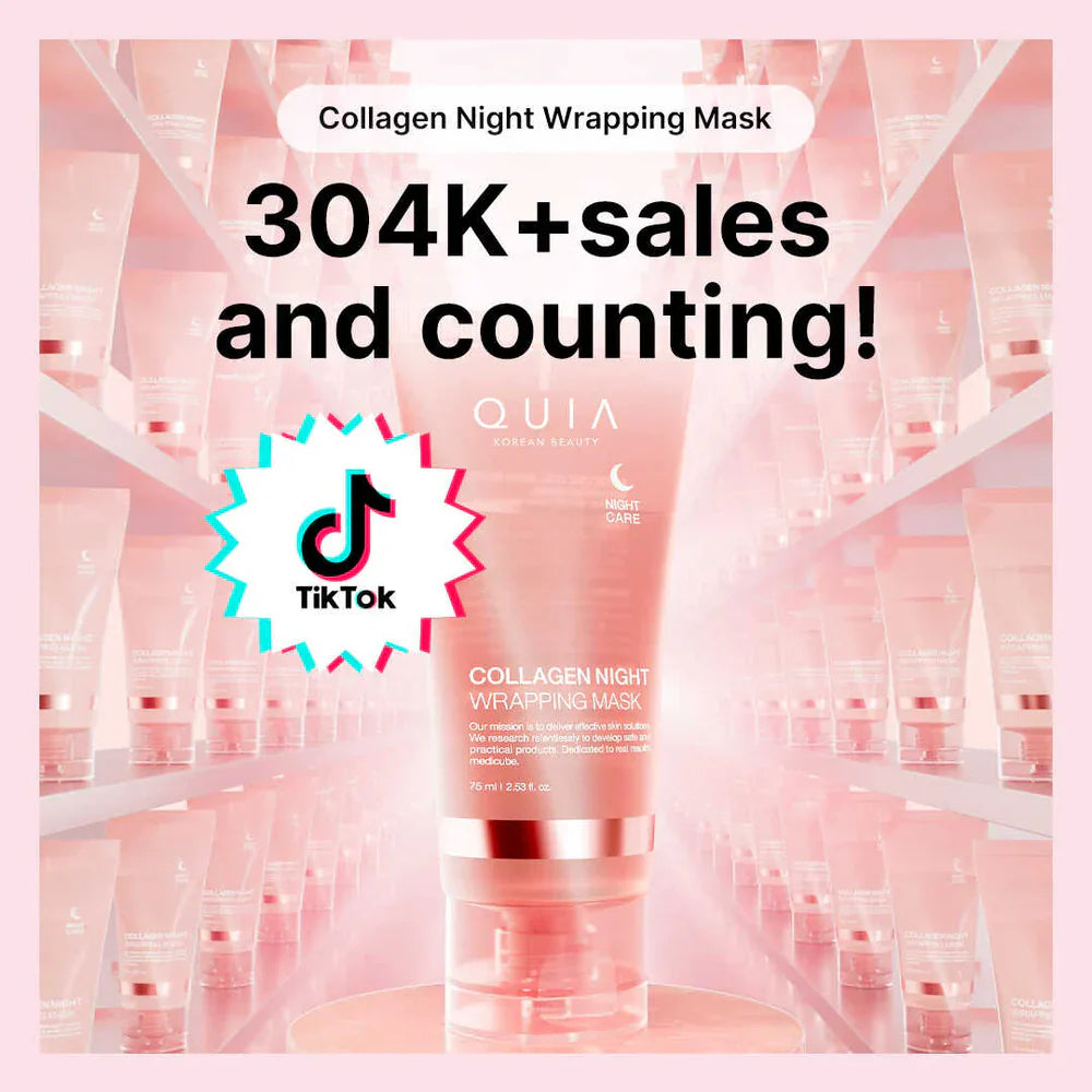 Glowskin Korean Collagen night wrapping mask