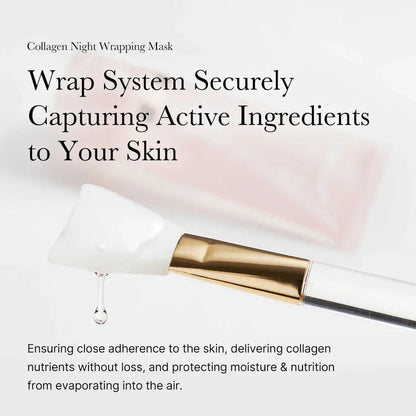 Glowskin Korean Collagen night wrapping mask