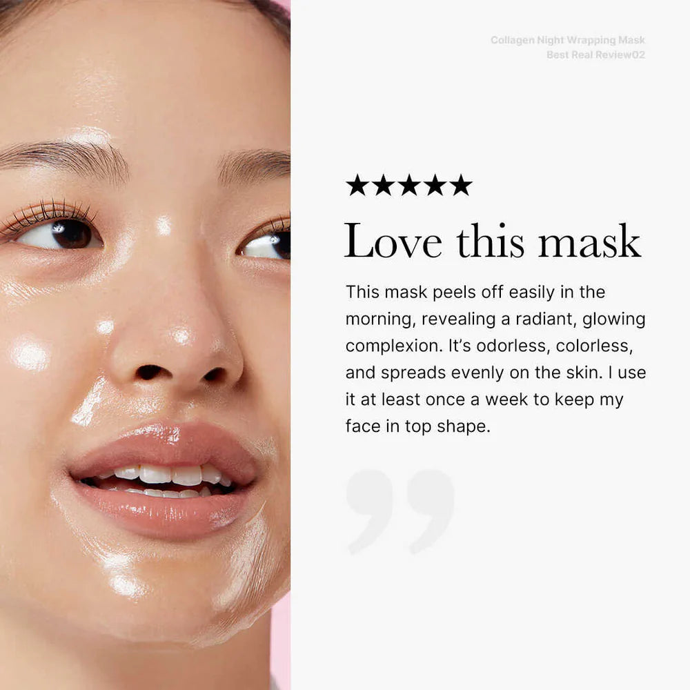 Glowskin Korean Collagen night wrapping mask