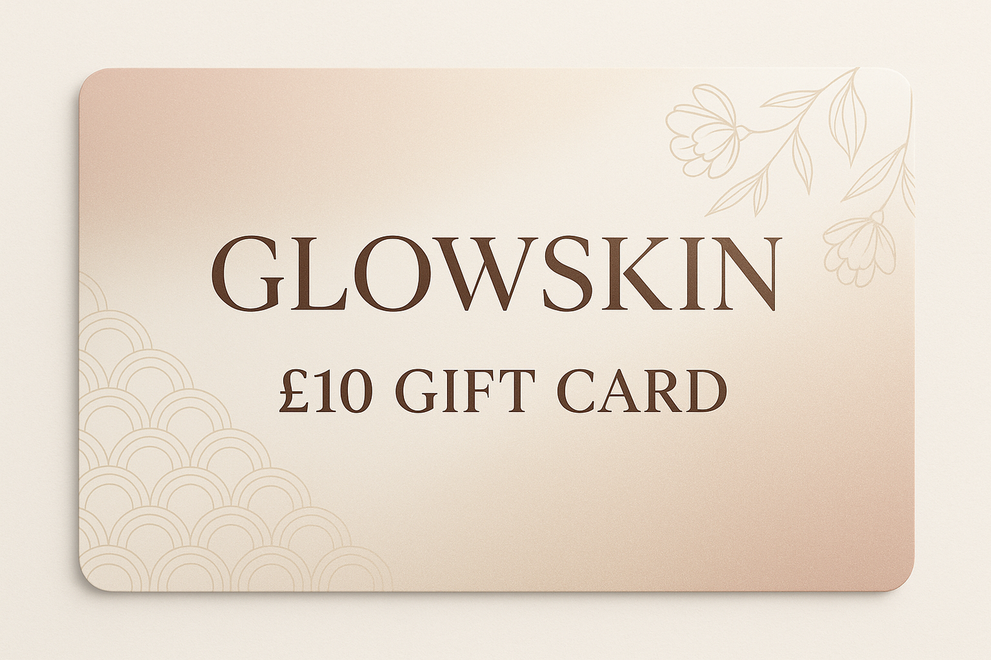 Make a £10 gift card for my brand 